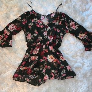 Floral Romper